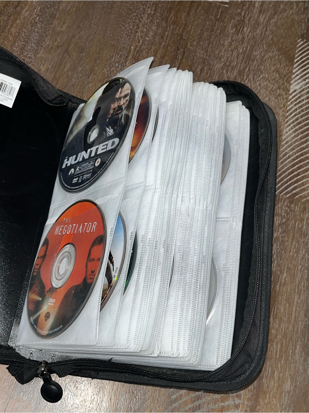 Lot of 90 DVD’s in a Carry Case